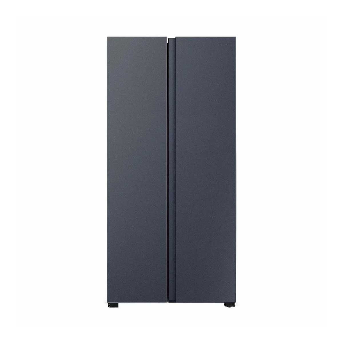HISENSE ตู้เย็นSidebySide16.0 Q INVERTER  สีดำ รุ่นRS588N4TS2N