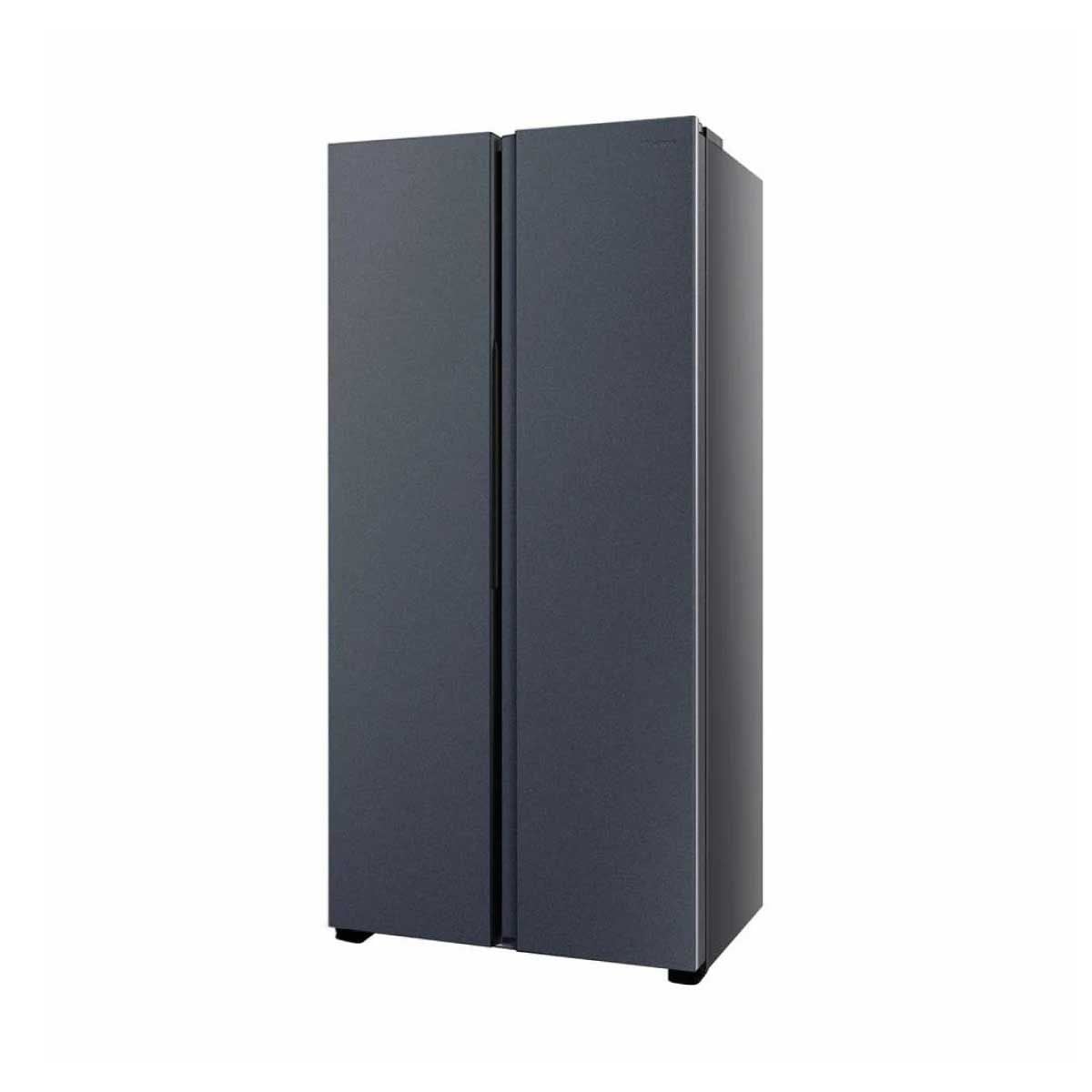 HISENSE ตู้เย็นSidebySide16.0 Q INVERTER  สีดำ รุ่นRS588N4TS2N