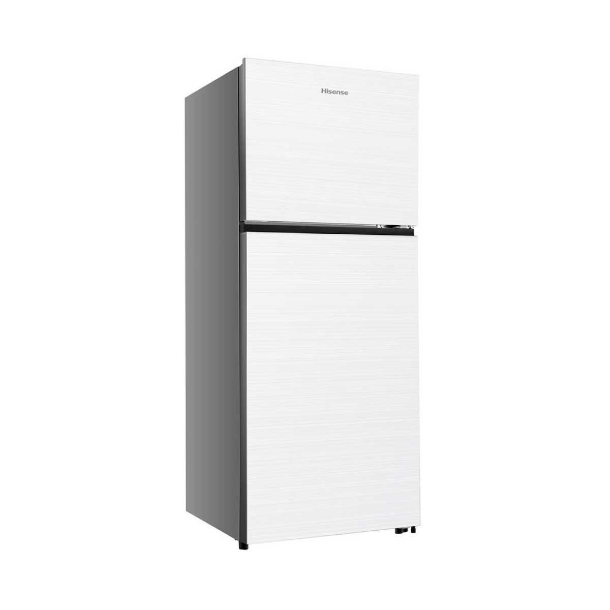 HISENSE ตู้เย็น 2ประตู 15Q สีกระจกขาว INVERTER รุ่นRT549N4TWU