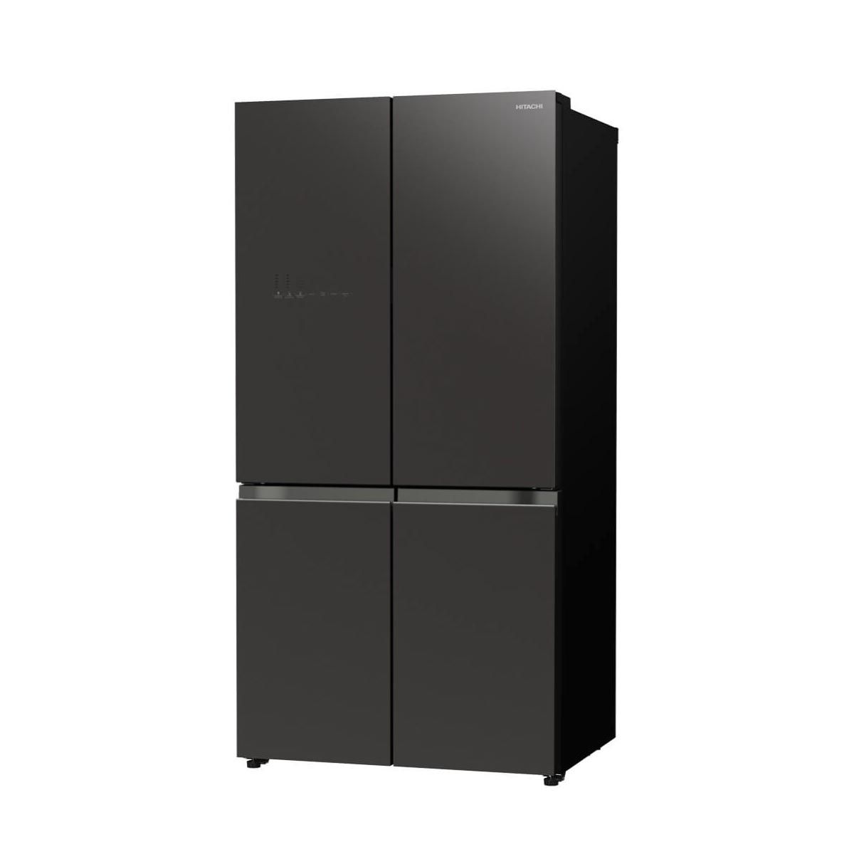 HITACHI ตู้เย็น 4 ประตู มัลติดอร์ French Bottom Freezer 20.1Q กระจกเทา รุ่น RWB640VFGMG