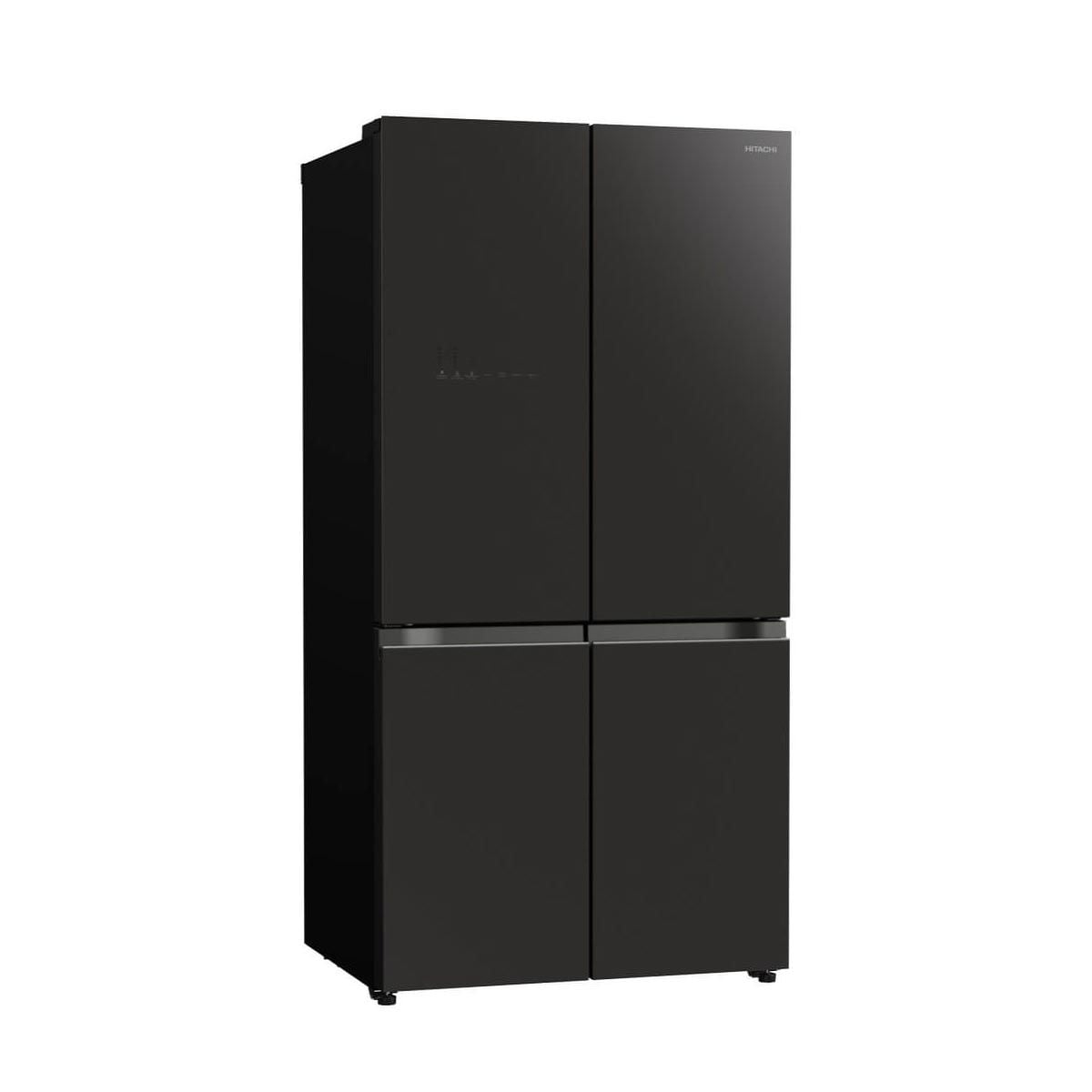 HITACHI ตู้เย็น 4 ประตู มัลติดอร์ French Bottom Freezer 20.1Q กระจกเทา รุ่น RWB640VFGMG