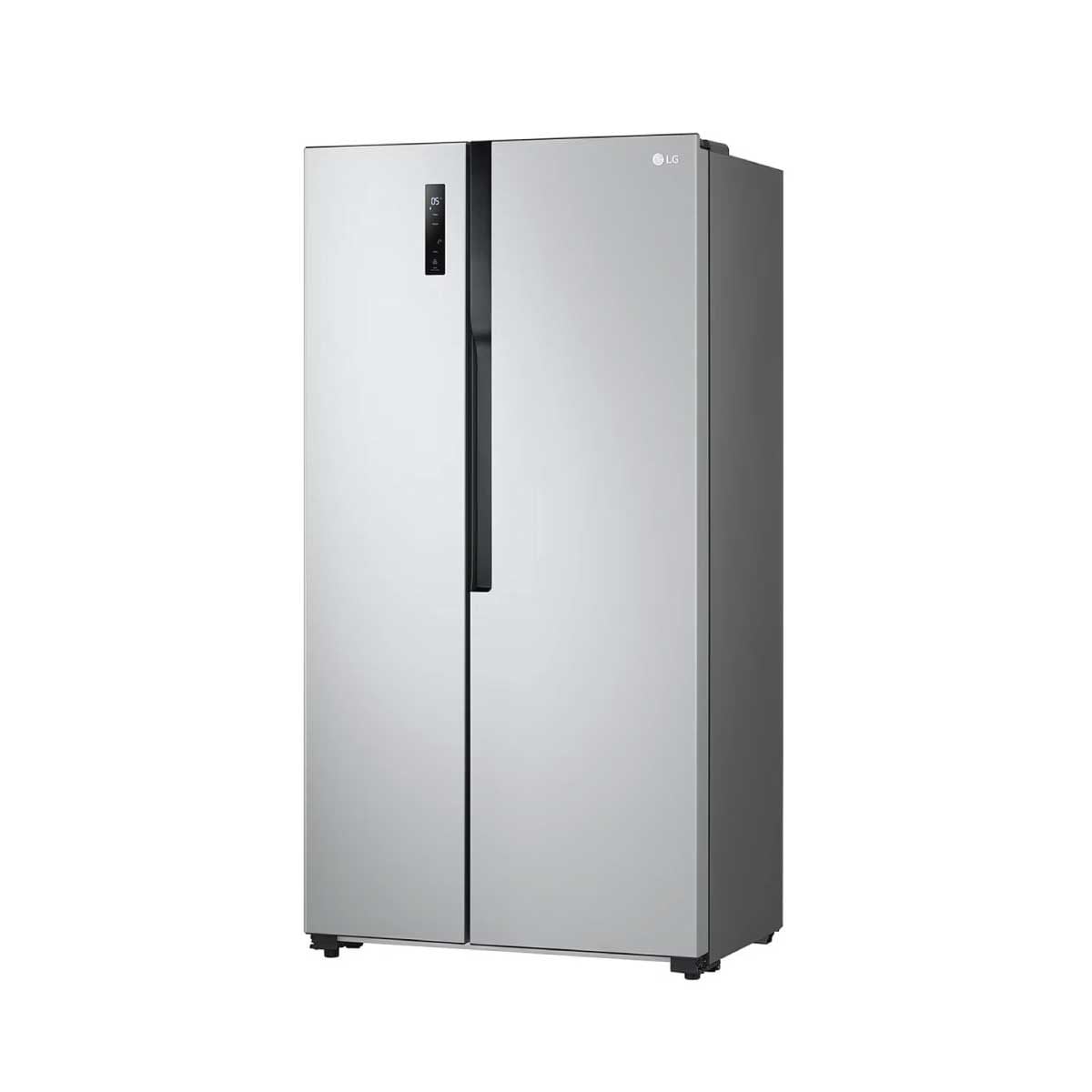 LG ตู้เย็น Side by Side 18.3 Q ระบบ Smart Inverter พร้อม Smart Diagnosis รุ่น GC-B187JQAM