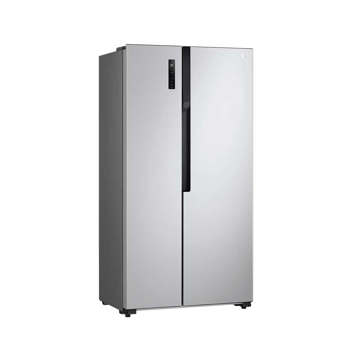LG ตู้เย็น Side by Side 18.3 Q ระบบ Smart Inverter พร้อม Smart Diagnosis รุ่น GC-B187JQAM