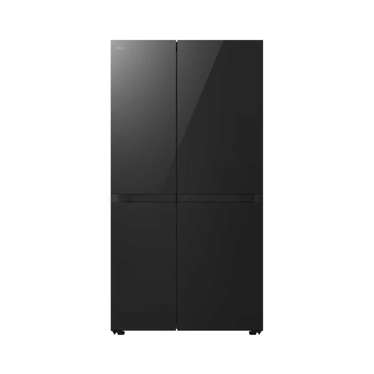 LG ตู้เย็นSidebySide23.1Q กระจกดำ GC-B257KGHW