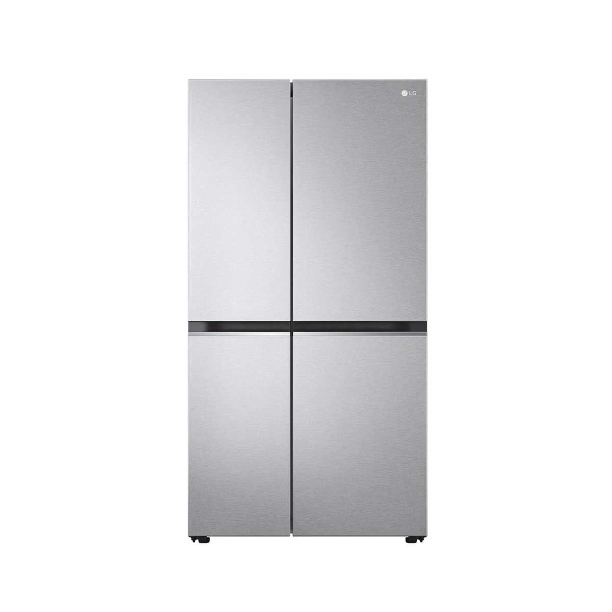 LG ตู้เย็นSide by Side 22.9Q Smart Inverter สีเงิน รุ่นGC-B257SLVL