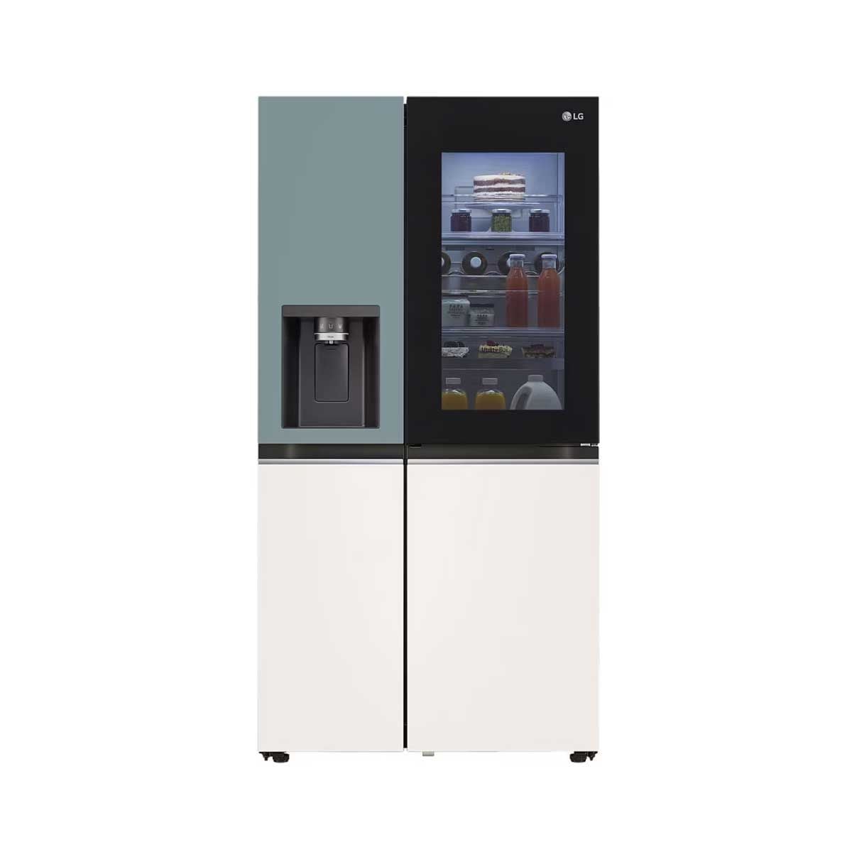 LG ตู้เย็น Instaview Door-in-Door รุ่น GC-X257CMEW ขนาด 22.4 คิว