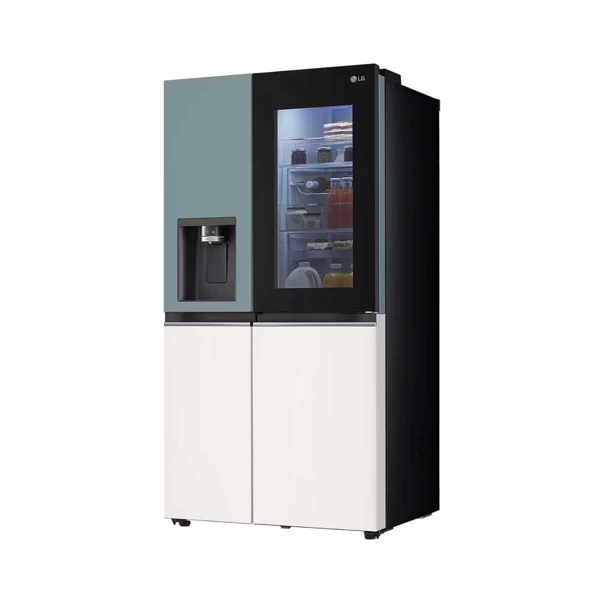 LG ตู้เย็น Instaview Door-in-Door รุ่น GC-X257CMEW ขนาด 22.4 คิว
