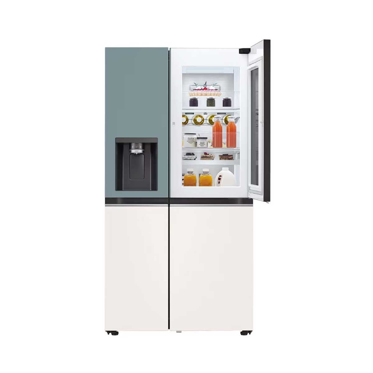 LG ตู้เย็น Instaview Door-in-Door รุ่น GC-X257CMEW ขนาด 22.4 คิว