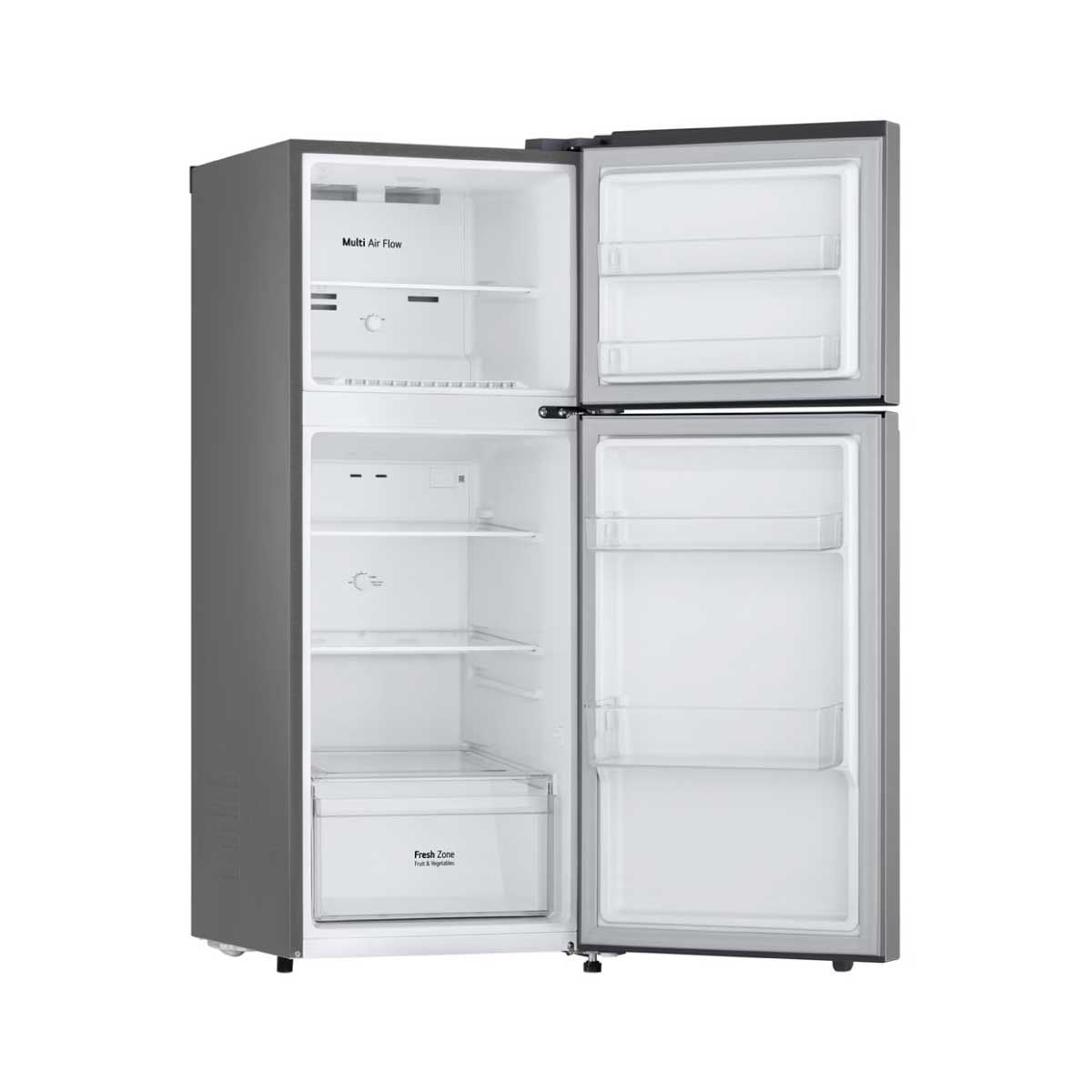 LG ตู้เย็น2ประตู 7.7Q INVERTER  สีเงิน รุ่น GN-B212PFNF