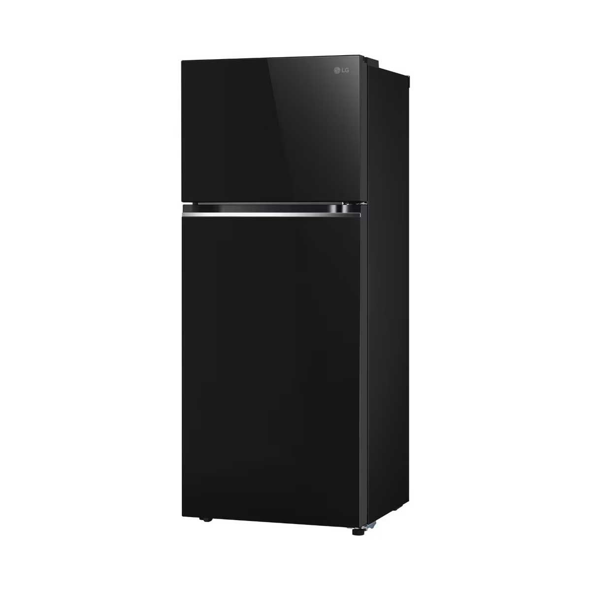 LG ตู้เย็น2ประตู 14Q INVERTER กระจกดำ รุ่น GN-B392PGFB