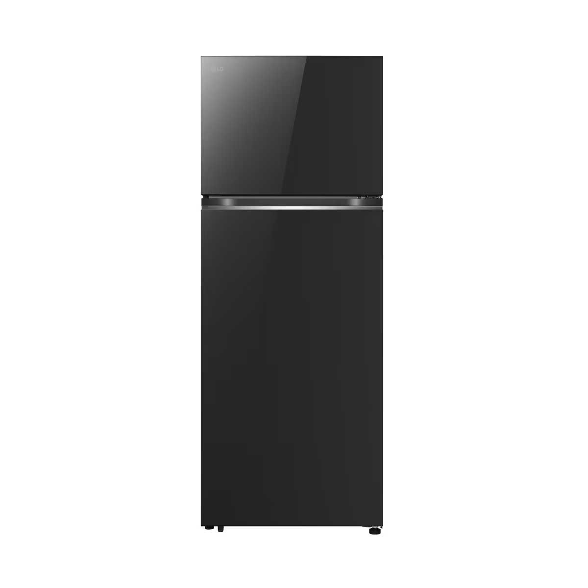 LG ตู้เย็น 2 ประตู16.3Q INVERTER กระจกดำ รุ่น GN-B452PGFQ