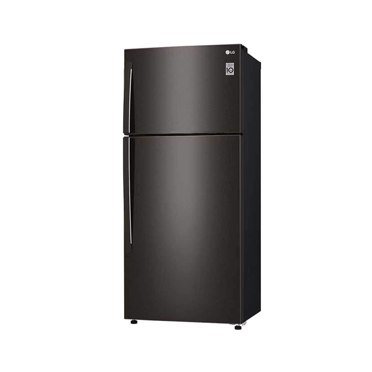 LG ตู้เย็น 2 ประตู17.4Q Inverter สีดำ รุ่น GN-C602HXCM