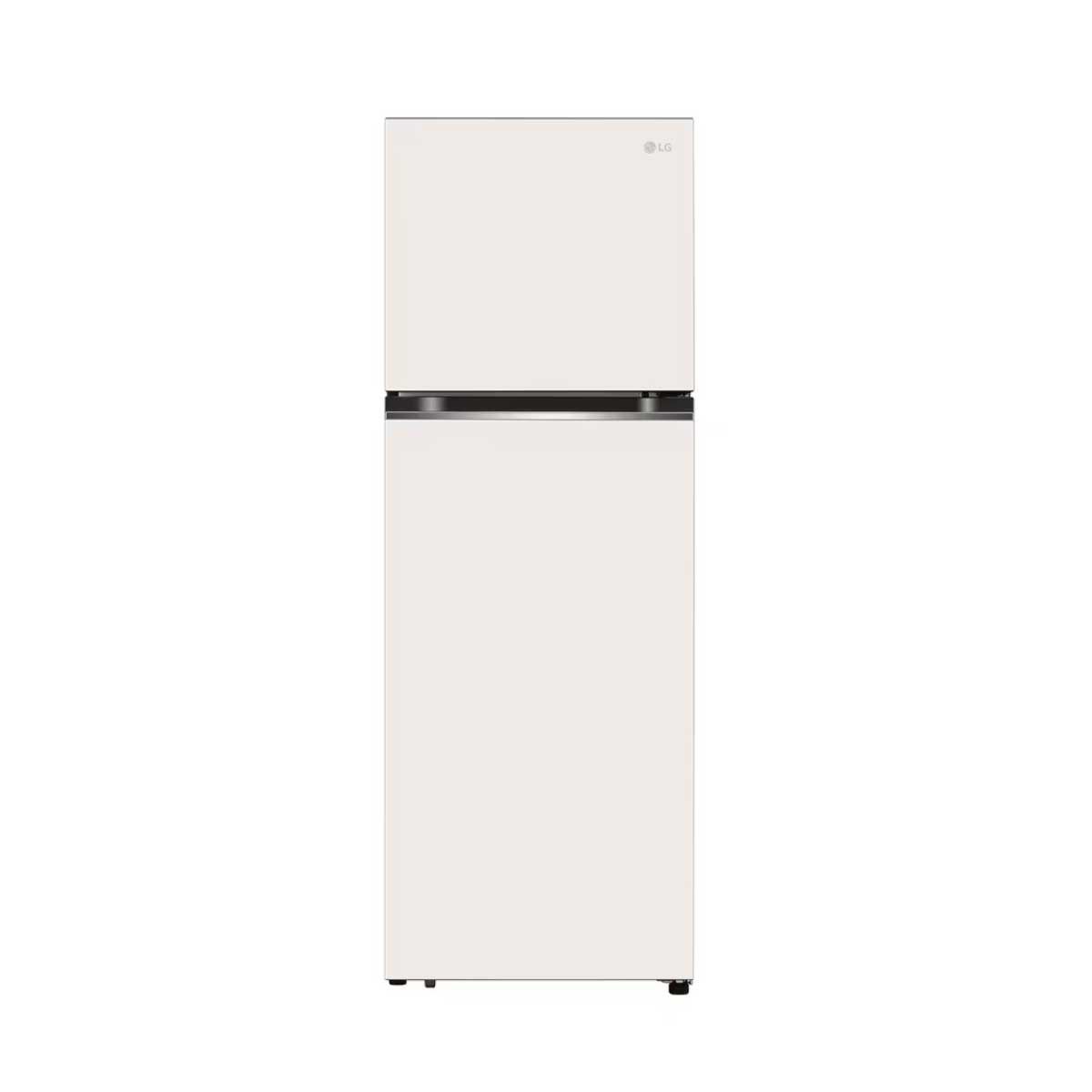LG ตู้เย็น 2 ประตู Macaroon 11.8 Q ระบบ Smart Inverter สีเบจ รุ่น GN-D322PBMB
