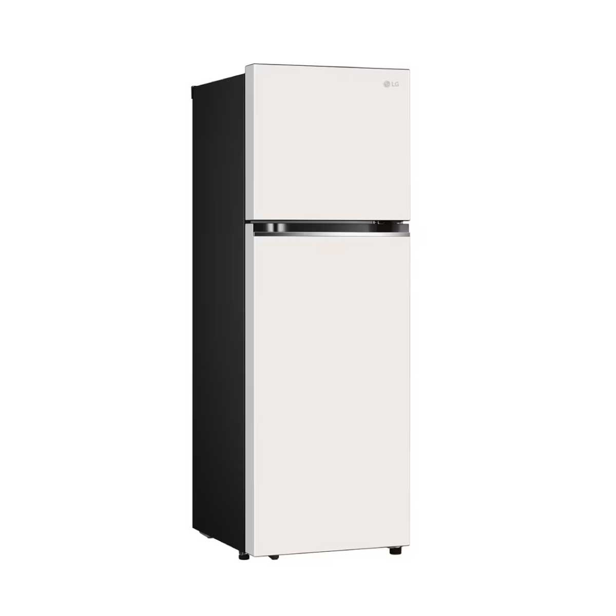 LG ตู้เย็น 2 ประตู Macaroon 11.8 Q ระบบ Smart Inverter สีเบจ รุ่น GN-D322PBMB