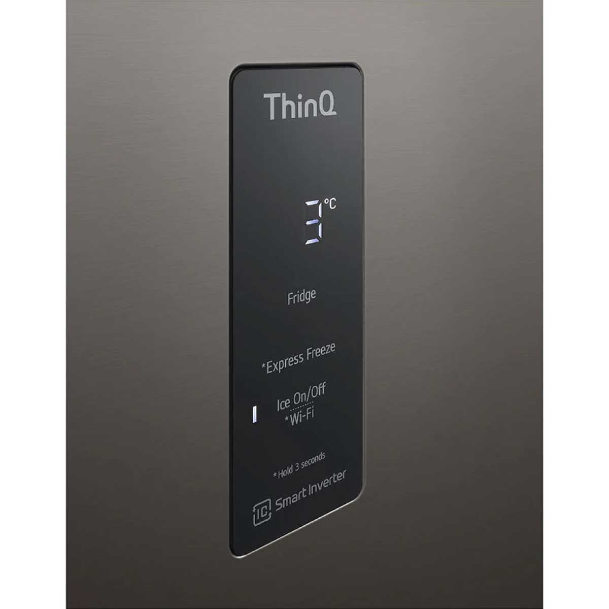 LG ตู้เย็น 2 ประตู13.9Q มีที่กดน้ำ Inverter พร้อม WI-FI control สีดำ รุ่นGN-F392PXAK