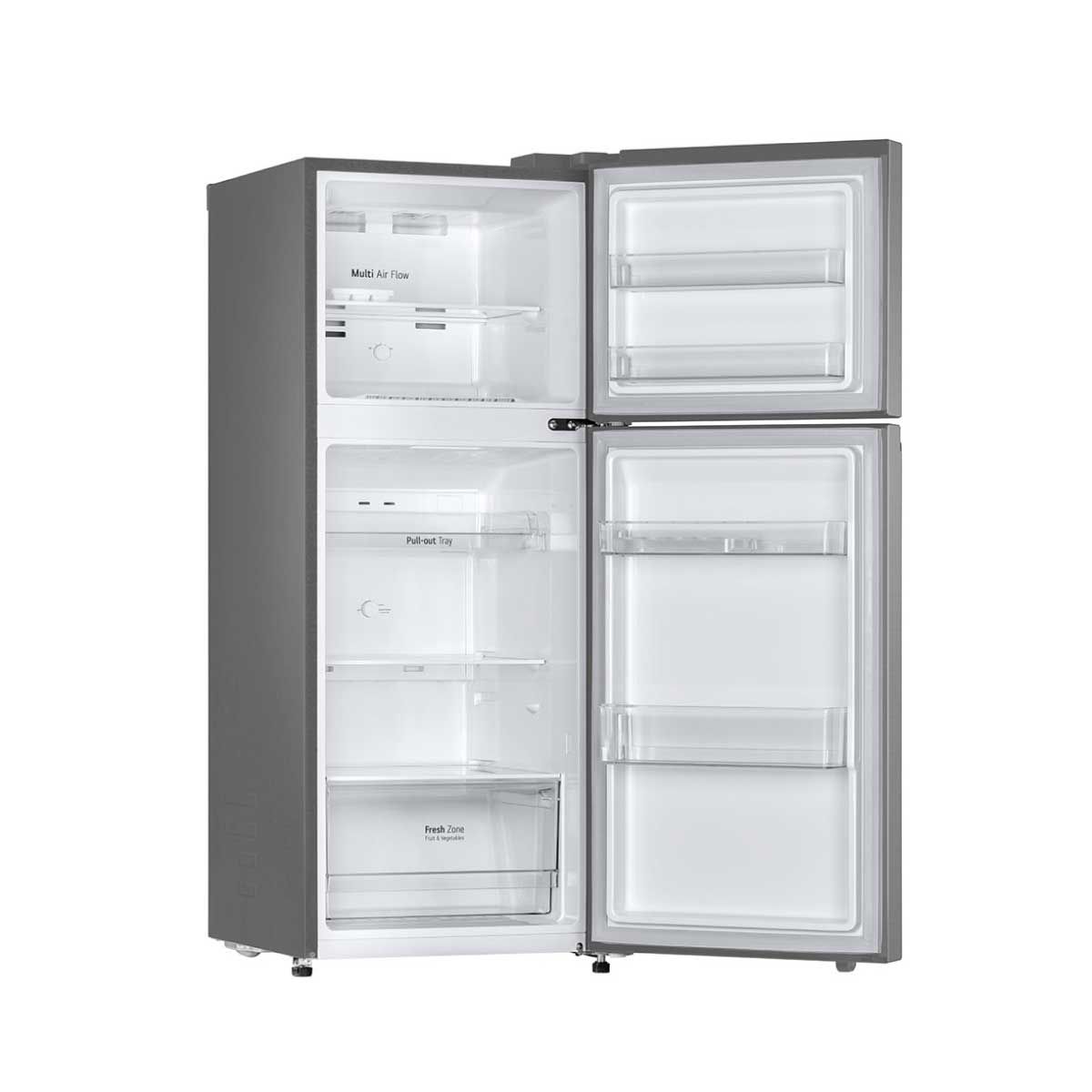 LG ตู้เย็น2ประตู7.7Q INVERTER สีเงิน รุ่นGV-B212PGMB