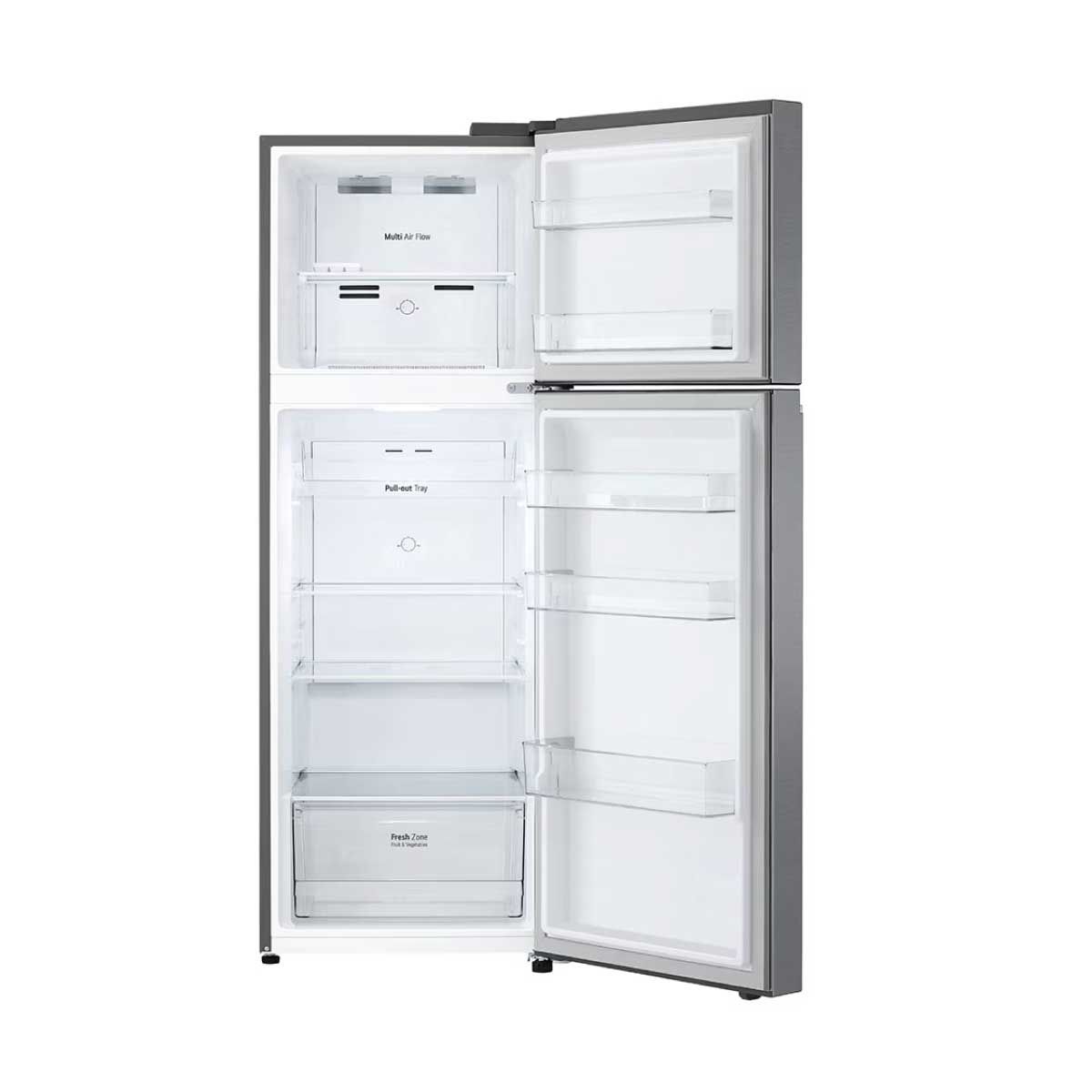 LG  ตู้เย็น 2 ประตู 9.4Q สีเงิน รุ่น GV-D252PQMB