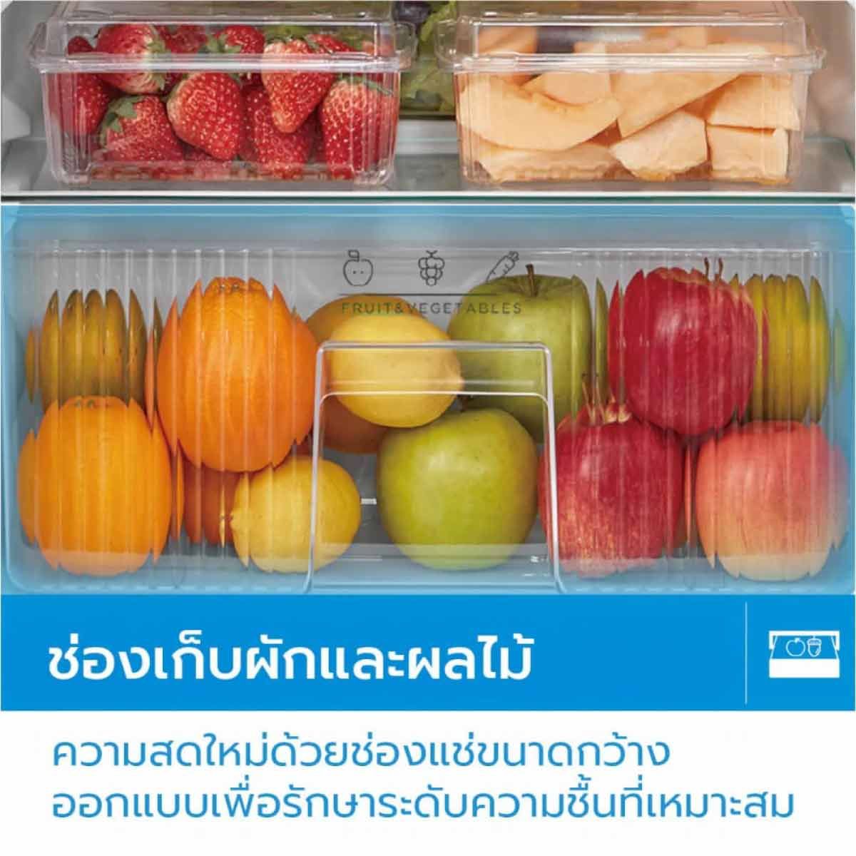 MIDEA ตู้เย็น2ประตู 3.1Q เบอร์5 5ดาว รุ่นMDRT134FGG50TH