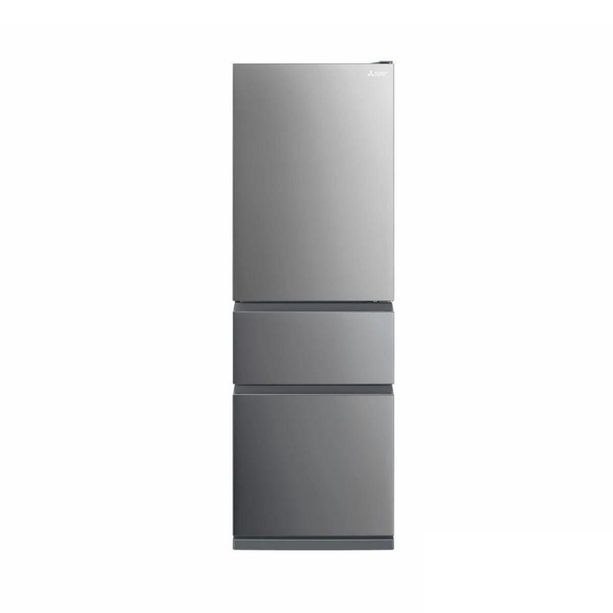MITSUBISHI ELECTRIC ตู้เย็น3ประตู Smart Freeze 12.8Q สีเงิน รุ่น MR-CX42EY-SS