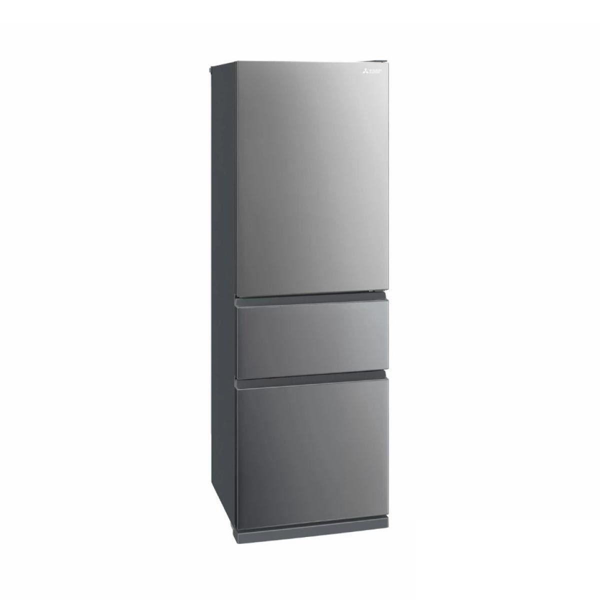 MITSUBISHI ELECTRIC ตู้เย็น3ประตู Smart Freeze 12.8Q สีเงิน รุ่น MR-CX42EY-SS