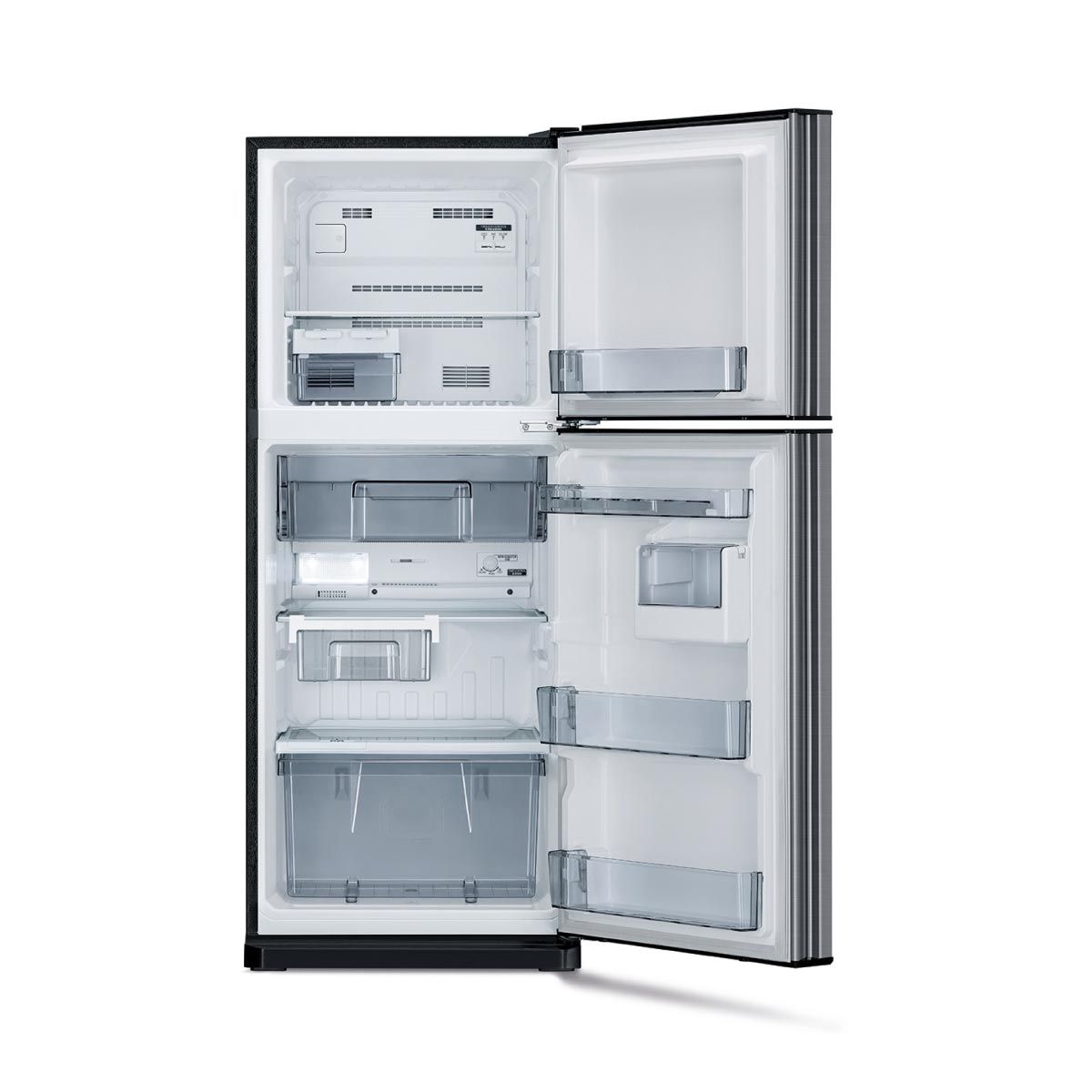 MITSUBISHI ELECTRIC ตู้เย็น2ประตู7.7Q INVERTOR ION สีเงิน รุ่น MR-FC23EYSS