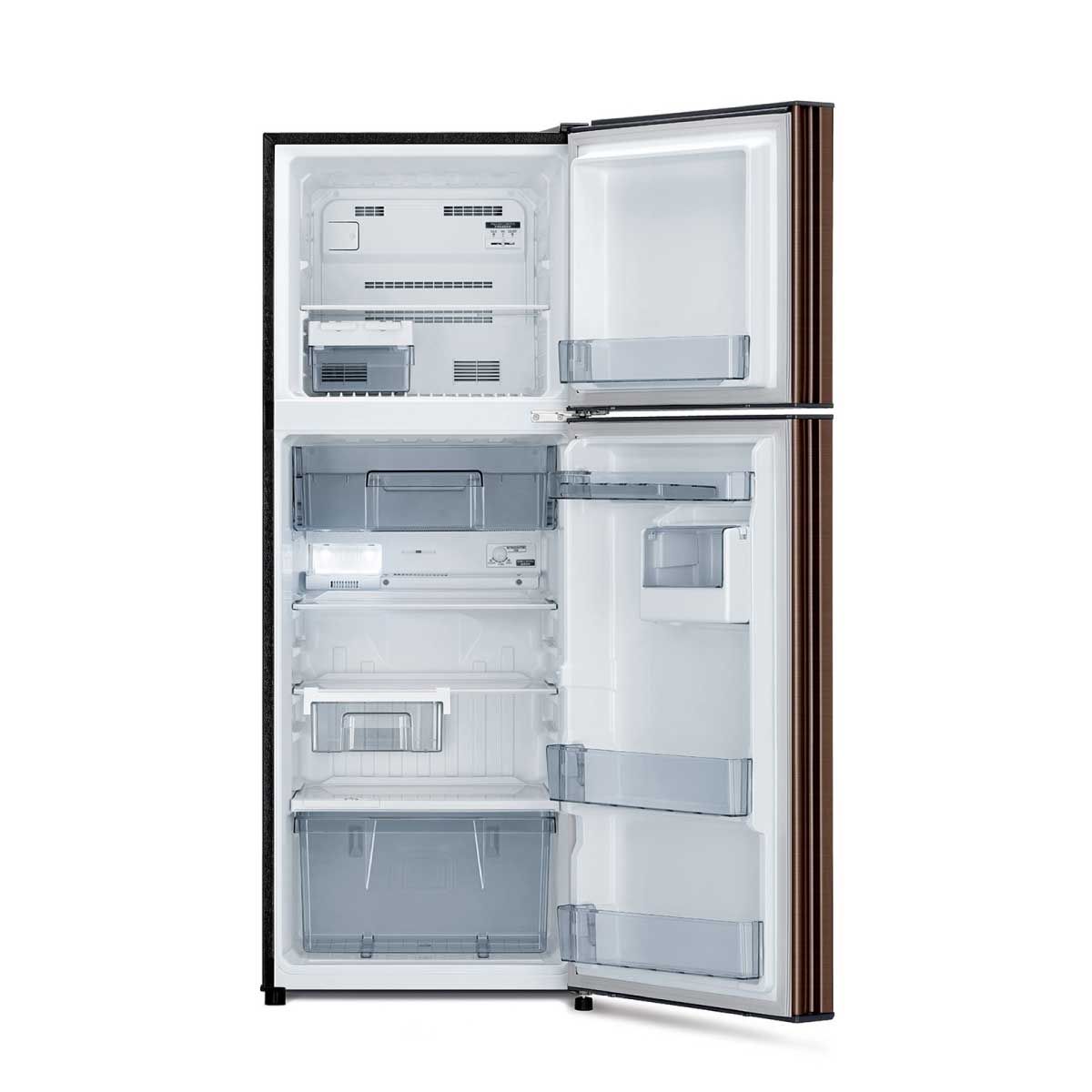 MITSUBISHI ELECTRIC ตู้เย็น2ประตู8.6คิว สีน้ำตาล รุ่น MR-FC26ET
