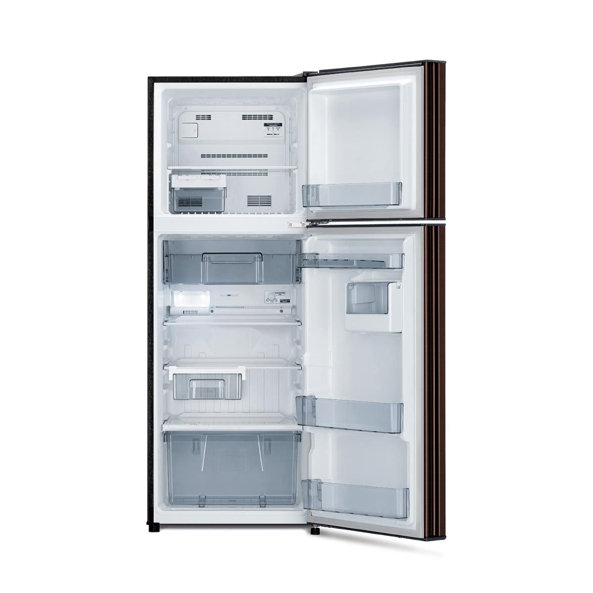 MITSUBISHI ELECTRIC ตู้เย็น2ประตู 8.6Q สีน้ำตาล รุ่นMR-FC26EY-BR