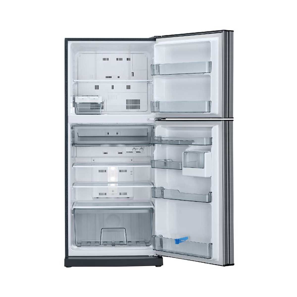 MITSUBISHI ELECTRIC  ตู้เย็น 2 ระตู 11.1 คิว INVERTER สีซิลกี้ซิลเวอร์ รุ่น MRFC35ES