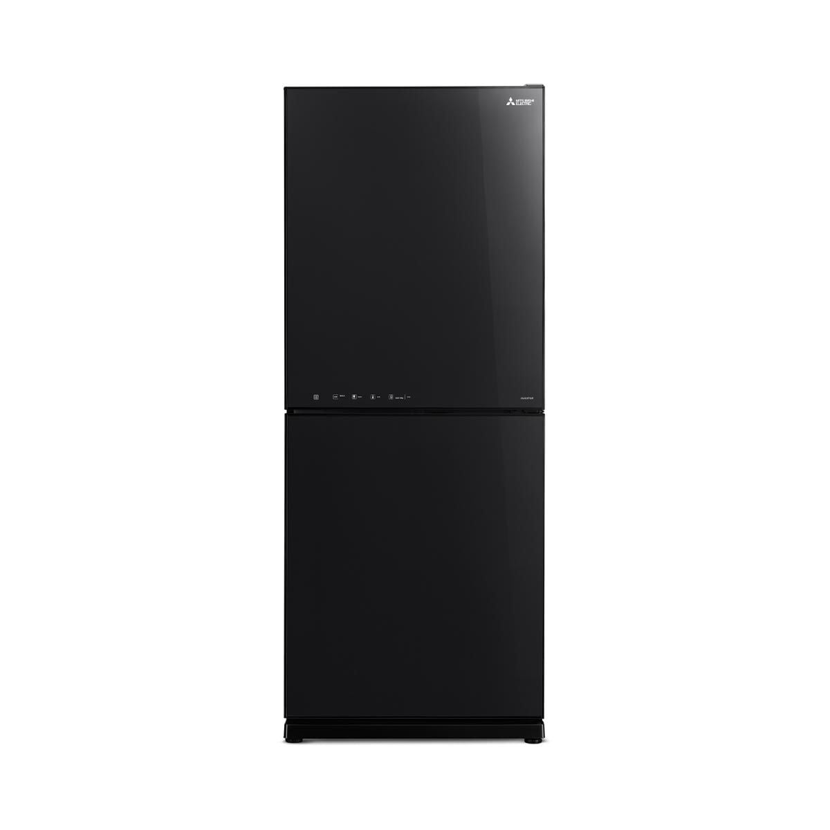 MITSUBISHI ELECTRIC  ตู้เย็น2ประตู 14.9 Q BOTTOM FREEZER สีดำ รุ่น MR-HGS46EY-GBK