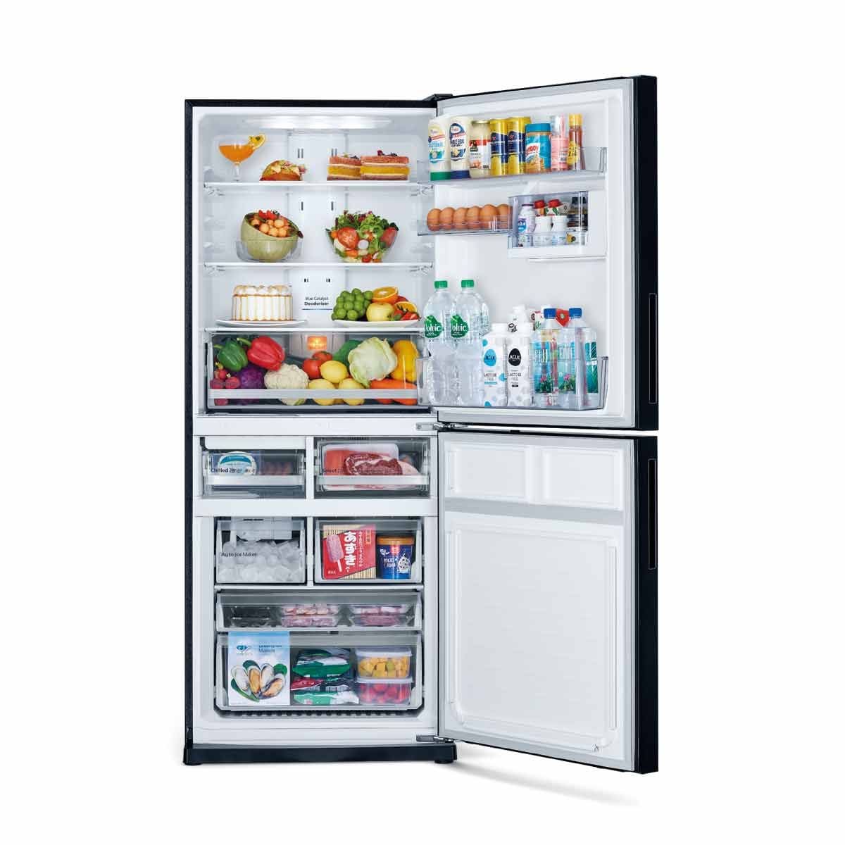 MITSUBISHI ELECTRIC ตู้เย็น 2ประตู 14.9Q BOTTOM FREEZER รุ่นMR-HS46EY-SDS