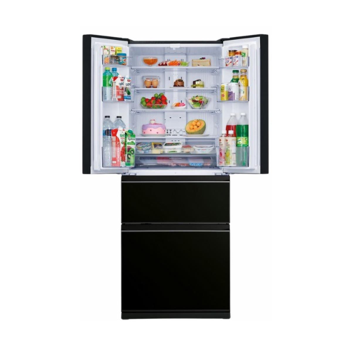 MITSUBISHI ELECTRIC ตู้เย็น 4 ประตู 15.7Q สีดำประกาย  รุ่นMR-LX50EY-GBK