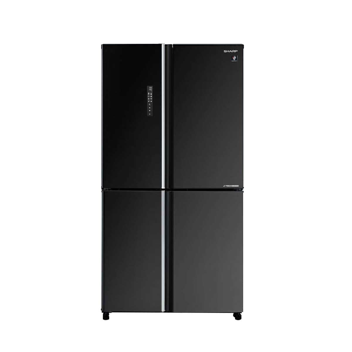 SHARP ตู้เย็น 4 ประตู 18.5Q รุ่น SJ-FX52GP-BK