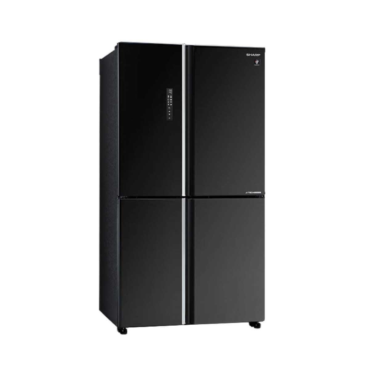 SHARP ตู้เย็น 4 ประตู 18.5Q รุ่น SJ-FX52GP-BK