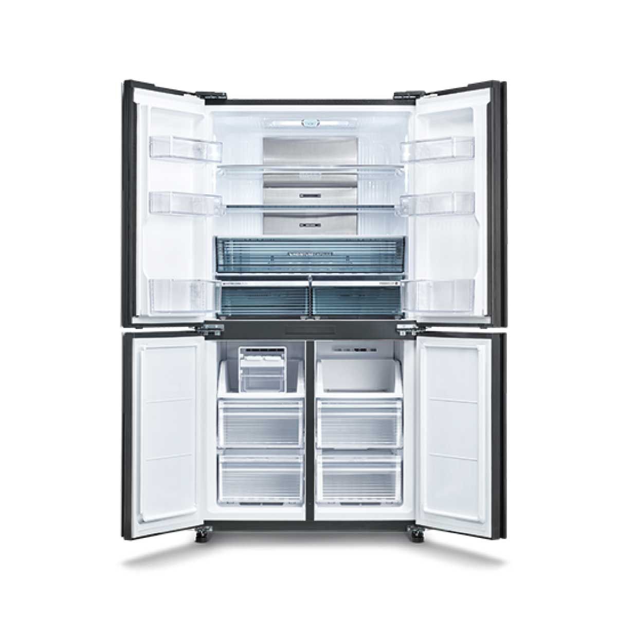 SHARP ตู้เย็น 4 ประตู 18.5Q รุ่นSJ-FX52TP-SL