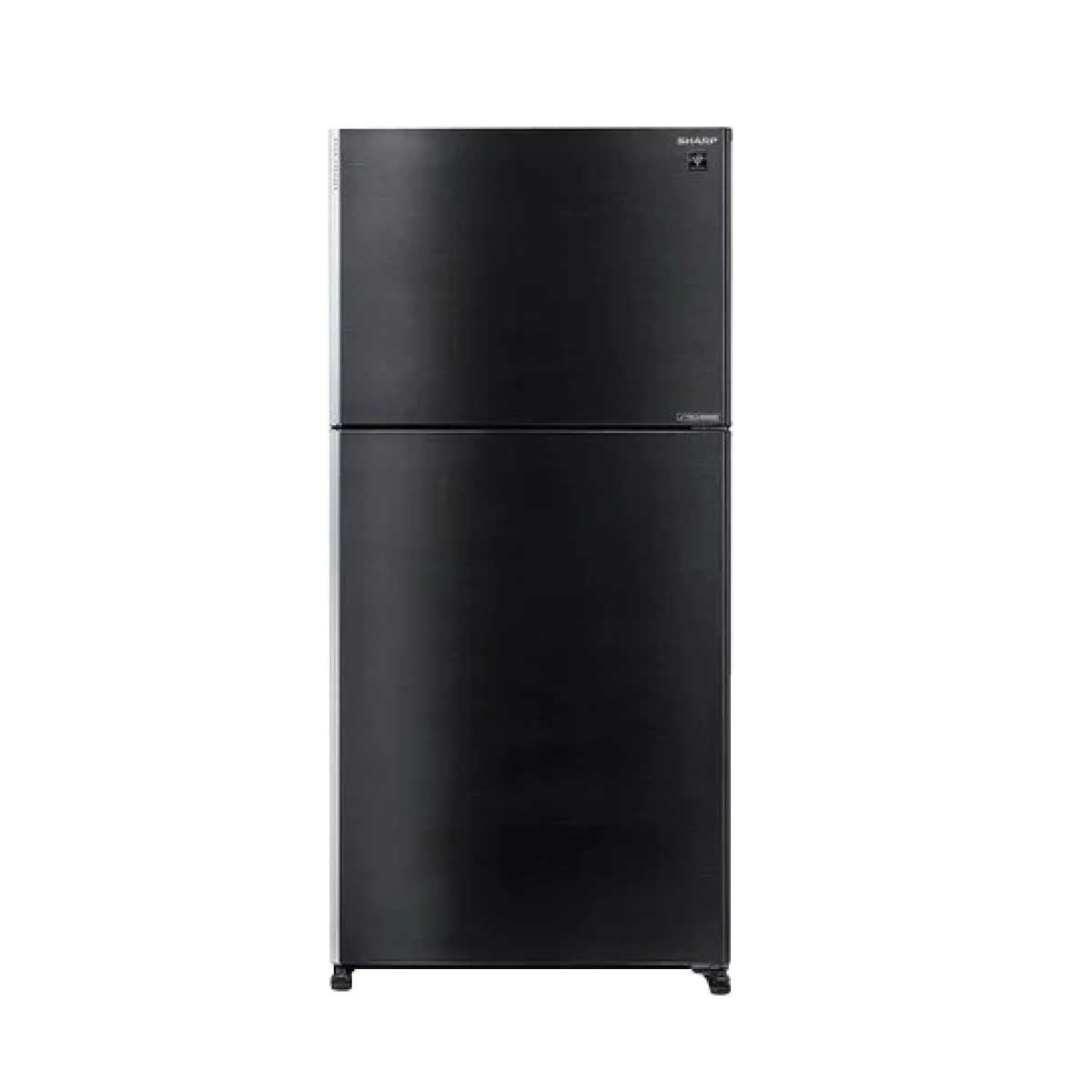 SHARP  ตู้เย็น2ประตู18.4คิว INVERTER กระจกสีดำ รุ่น SJ-X510GP2BK