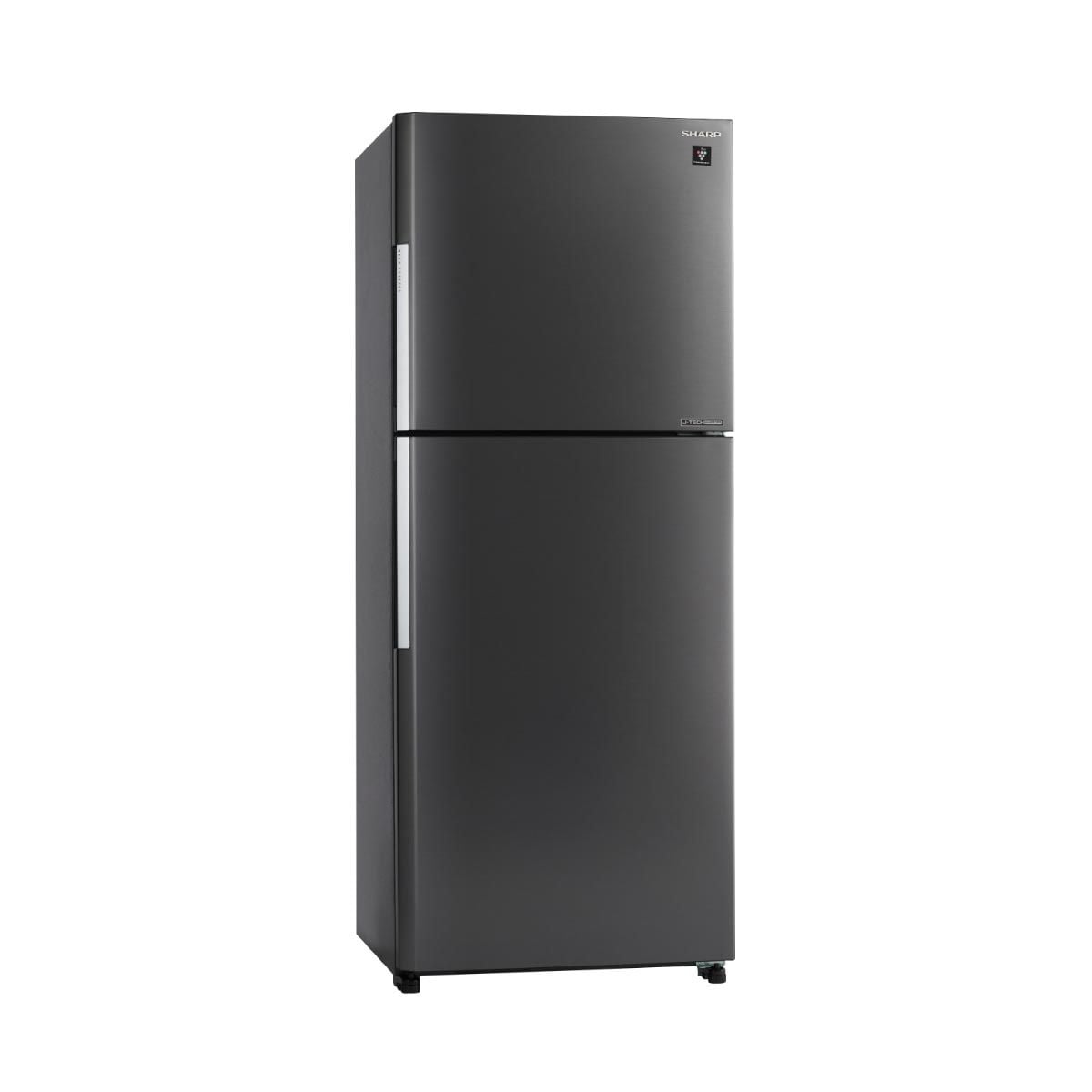 SHARP ตู้เย็น2ประตู16.6Q Inverter สีเงินดำ SJ-XP500TP-DK