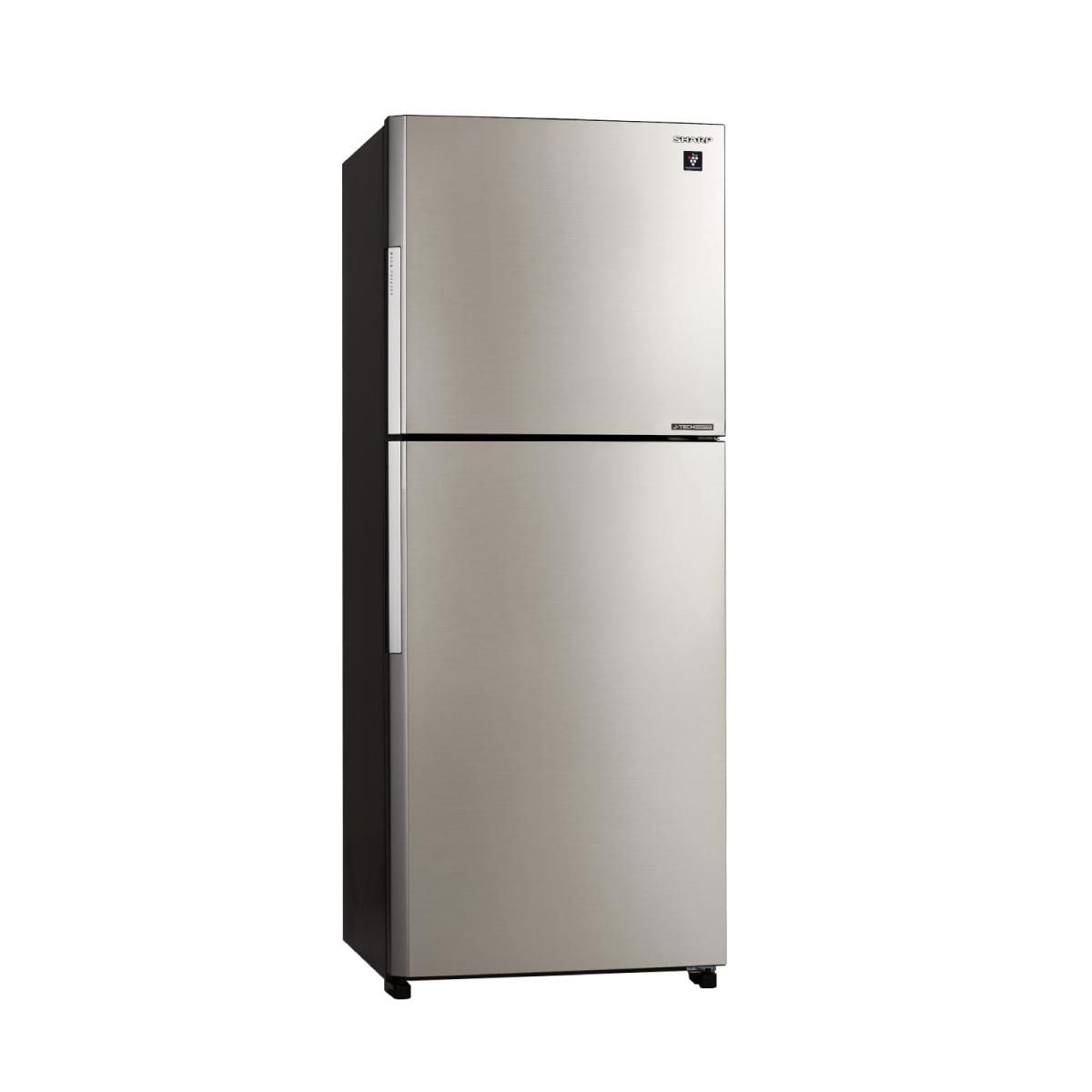 SHARP ตู้เย็น2ประตู 16.6Q Inverter สีเงิน SJ-XP500TP-SL