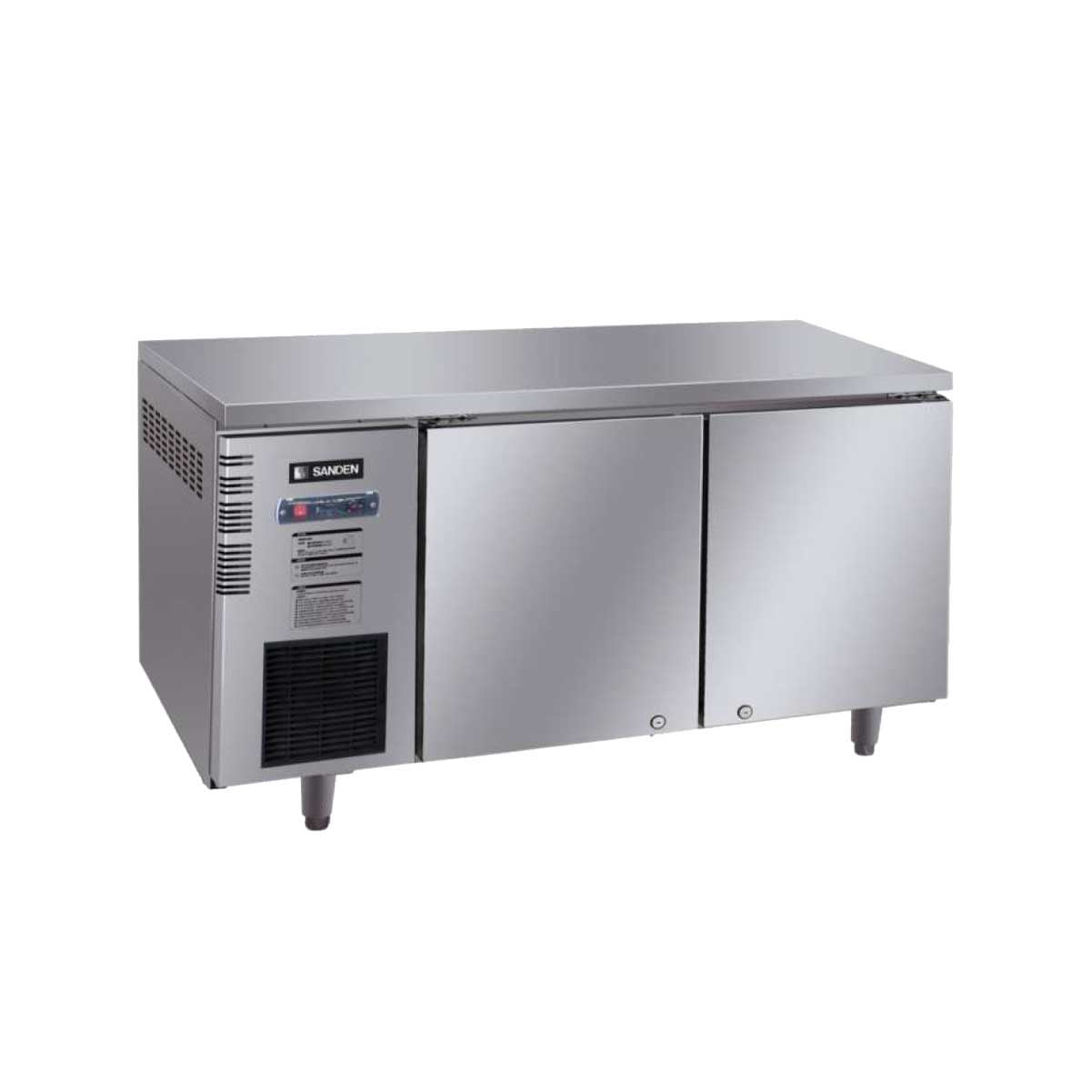 SANDEN ตู้เคาร์เตอร์สแตนเลส 2 ประตู แช่เย็น รุ่น SCC-1502