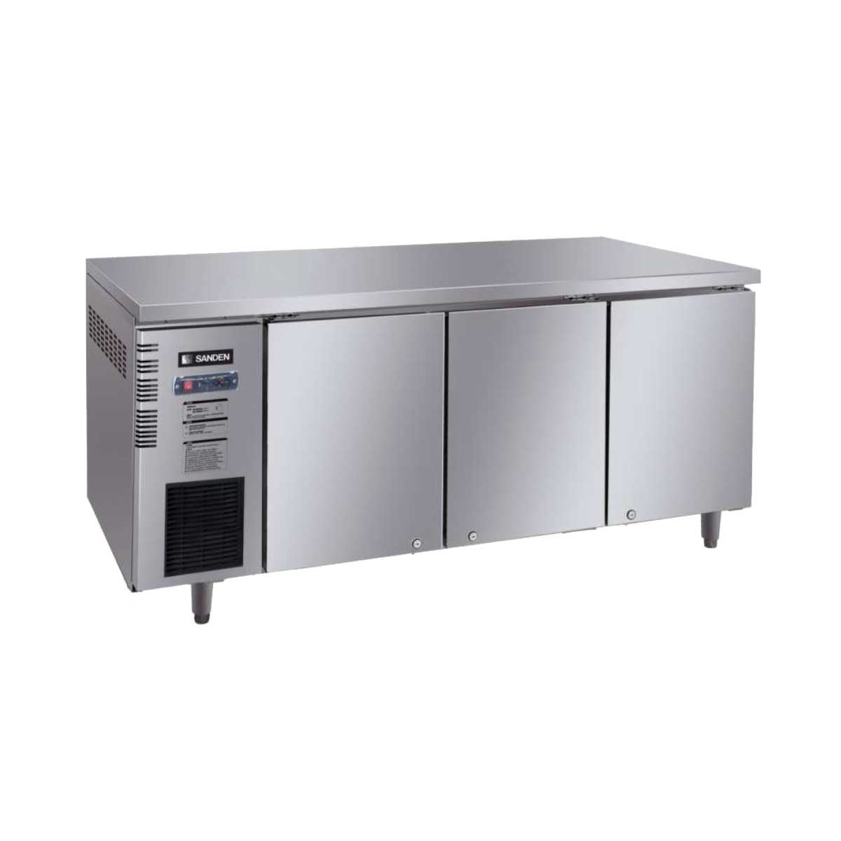 SANDEN  ตู้เคาร์เตอร์สแตนเลส แช่เย็น รุ่น SCC-1802 Chiller