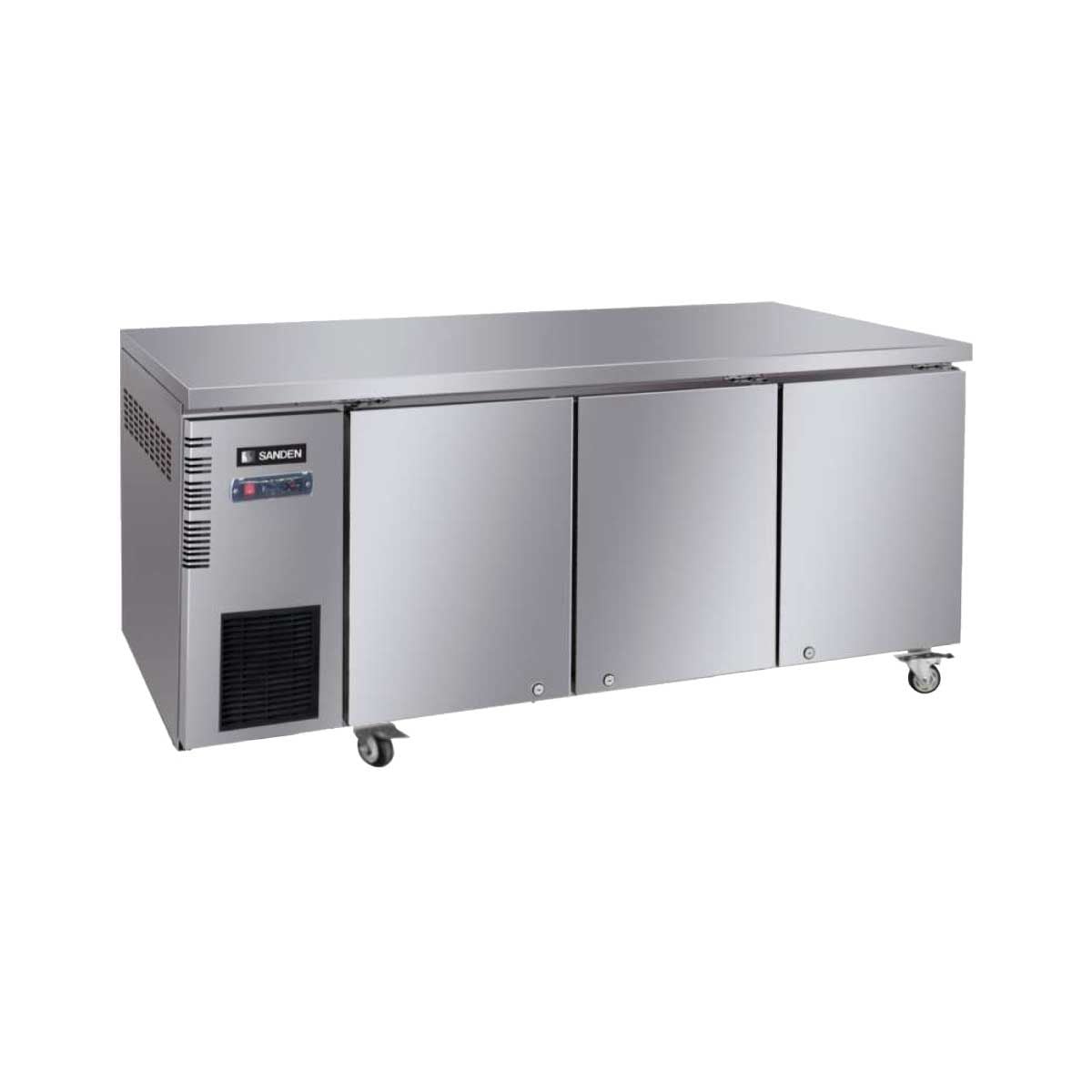 SANDEN  ตู้เคาร์เตอร์สแตนเลส แช่เย็น รุ่น SCC-1802 Chiller