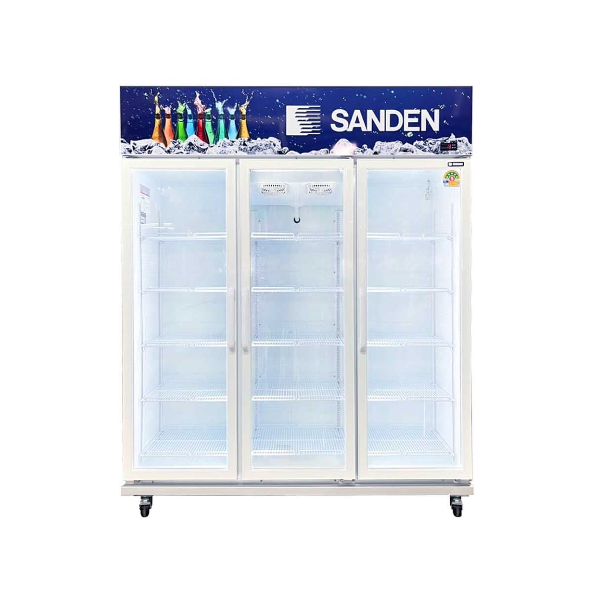 SANDEN ตู้แช่เครื่องดื่ม 3ประตู ขนาด 40.8 คิว รุ่นYPE-1650