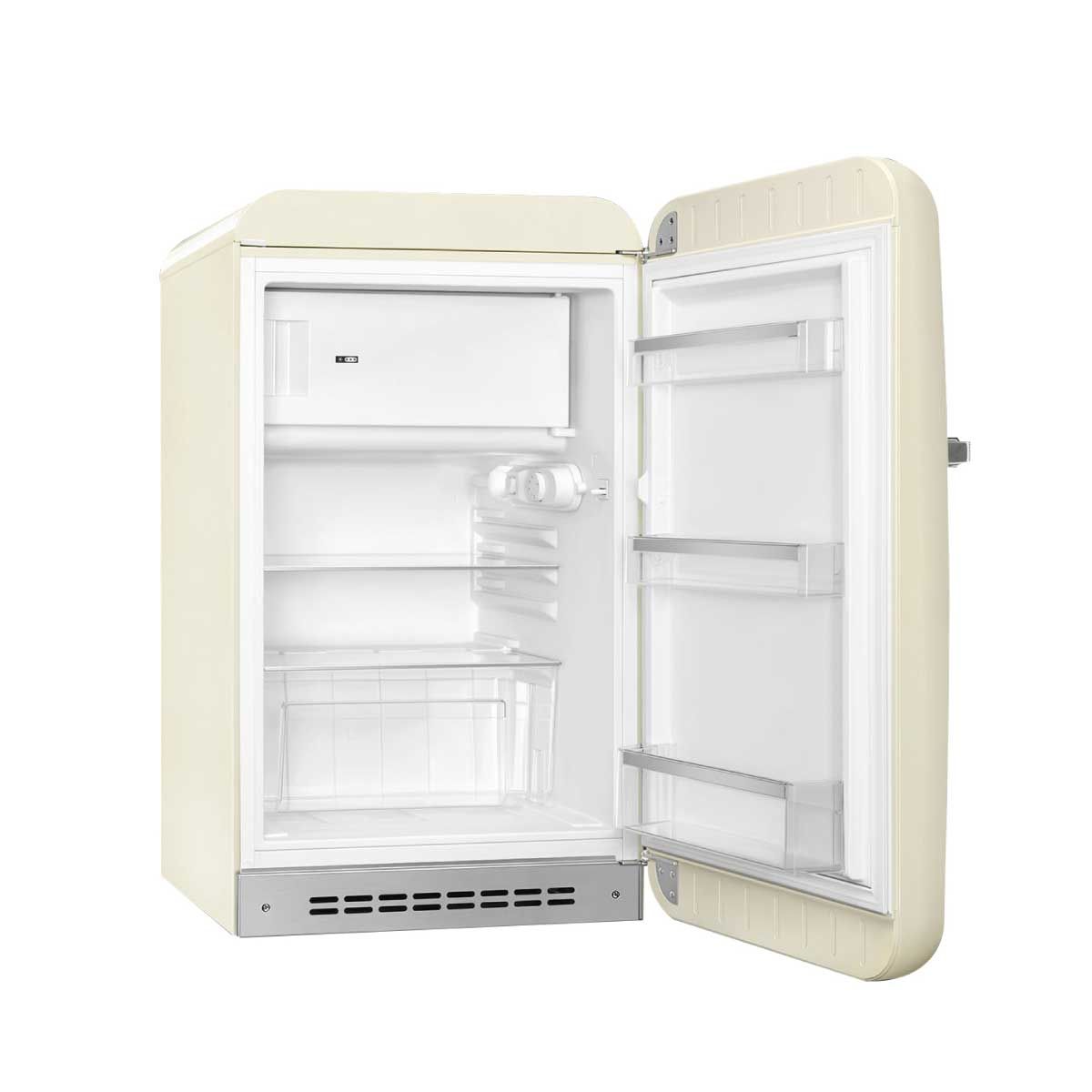 SMEG ตู้เย็น 1 ประตู 4.3 Q สไตล์ 50 Retro Aesthetic รุ่น FAB10RCR5 สีครีม