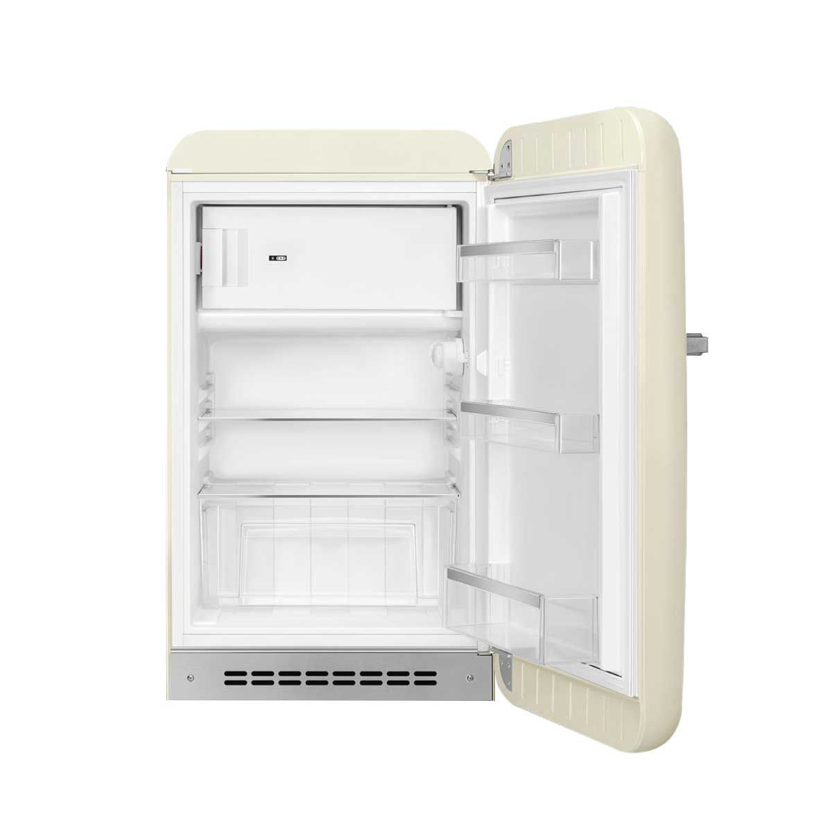 SMEG ตู้เย็น 1 ประตู 4.3 Q สไตล์ 50 Retro Aesthetic รุ่น FAB10RCR5 สีครีม