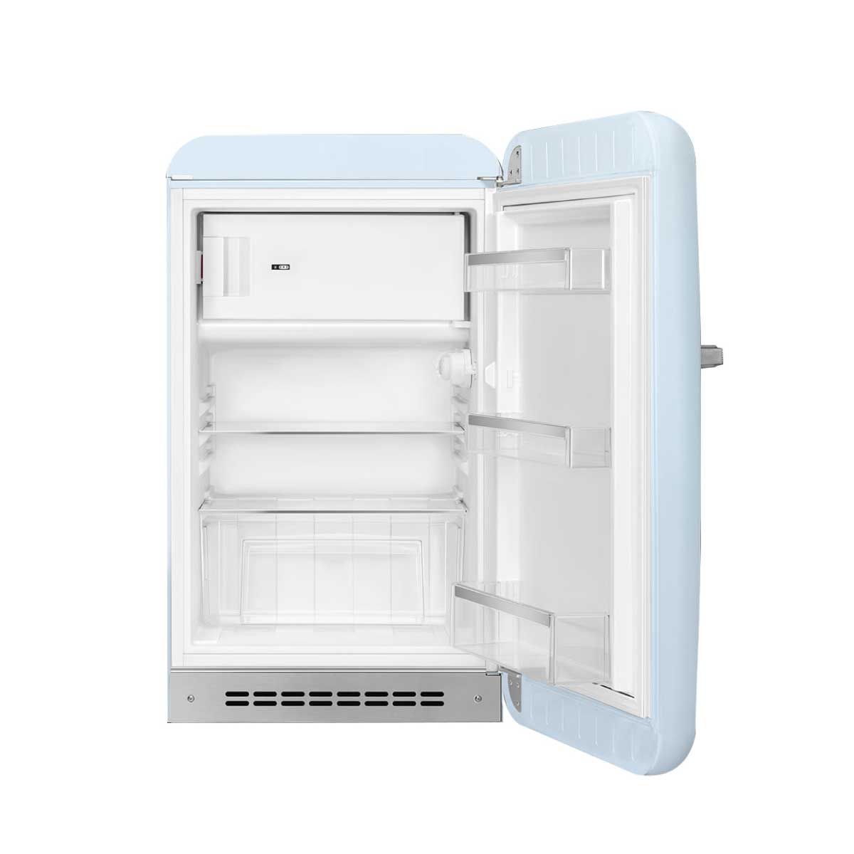 SMEG ตู้เย็น 1 ประตู 4.3 Q สไตล์ 50 Retro Aesthetic รุ่น FAB10RPB5 สีฟ้าพาสเทล