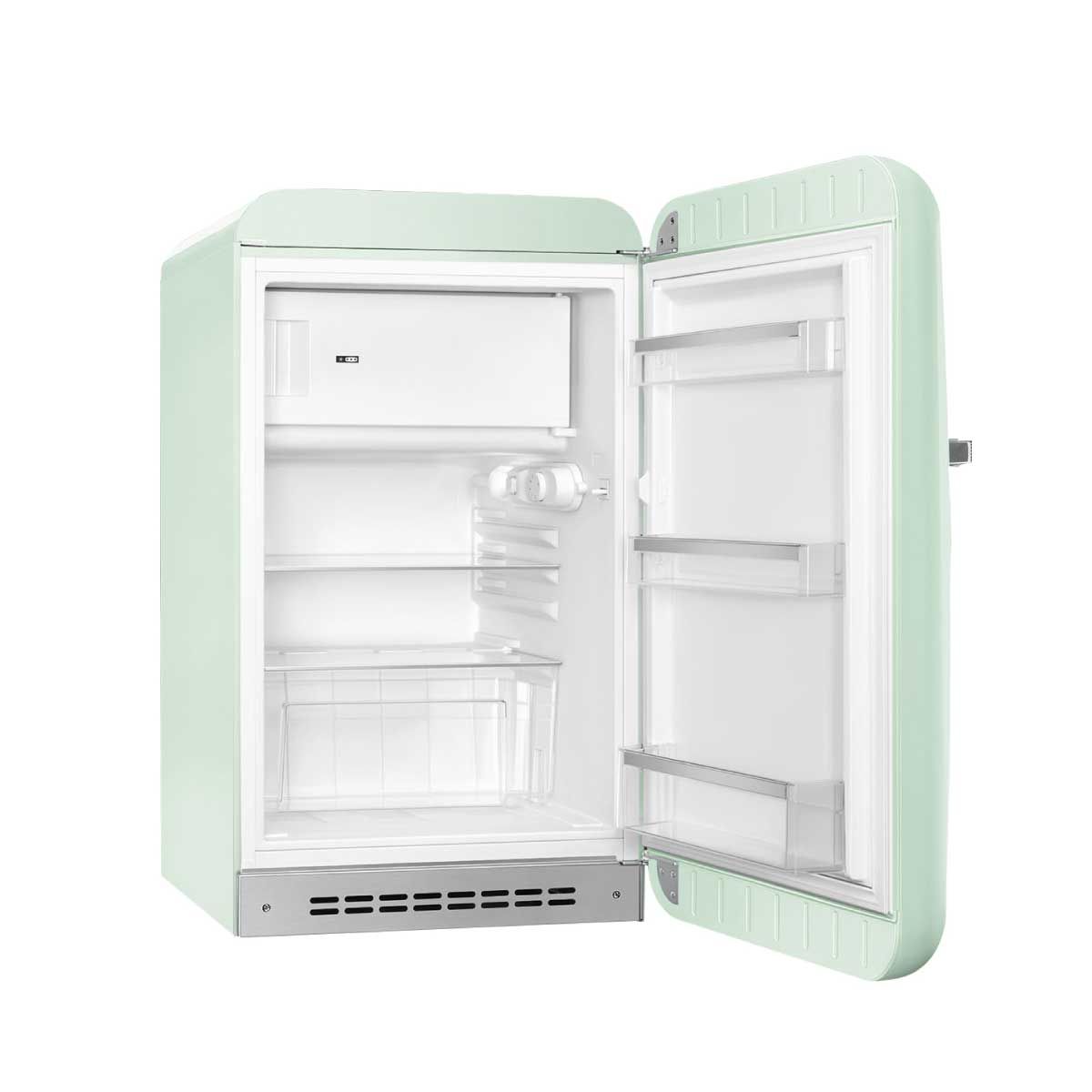 SMEG ตู้เย็น 1 ประตู 4.3 Q สไตล์ 50 Retro Aesthetic รุ่น FAB10RPG5 สีเขียวพาสเทล