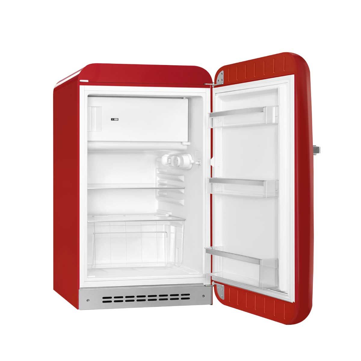 SMEG ตู้เย็น 1 ประตู 4.3 Q สไตล์ 50 Retro Aesthetic รุ่น FAB10RRD5 สีแดง