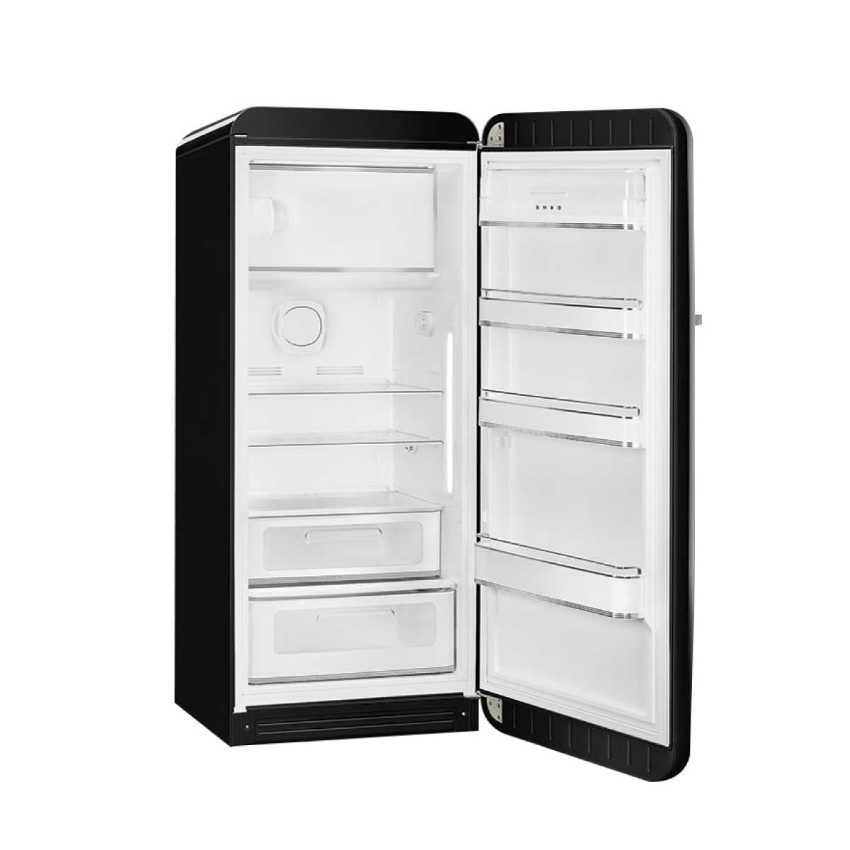 SMEG ตู้เย็น 1 ประตู 9.93 Q.สไตล์ 50 Retro Aesthetic รุ่น FAB28RBL5 สีดำ