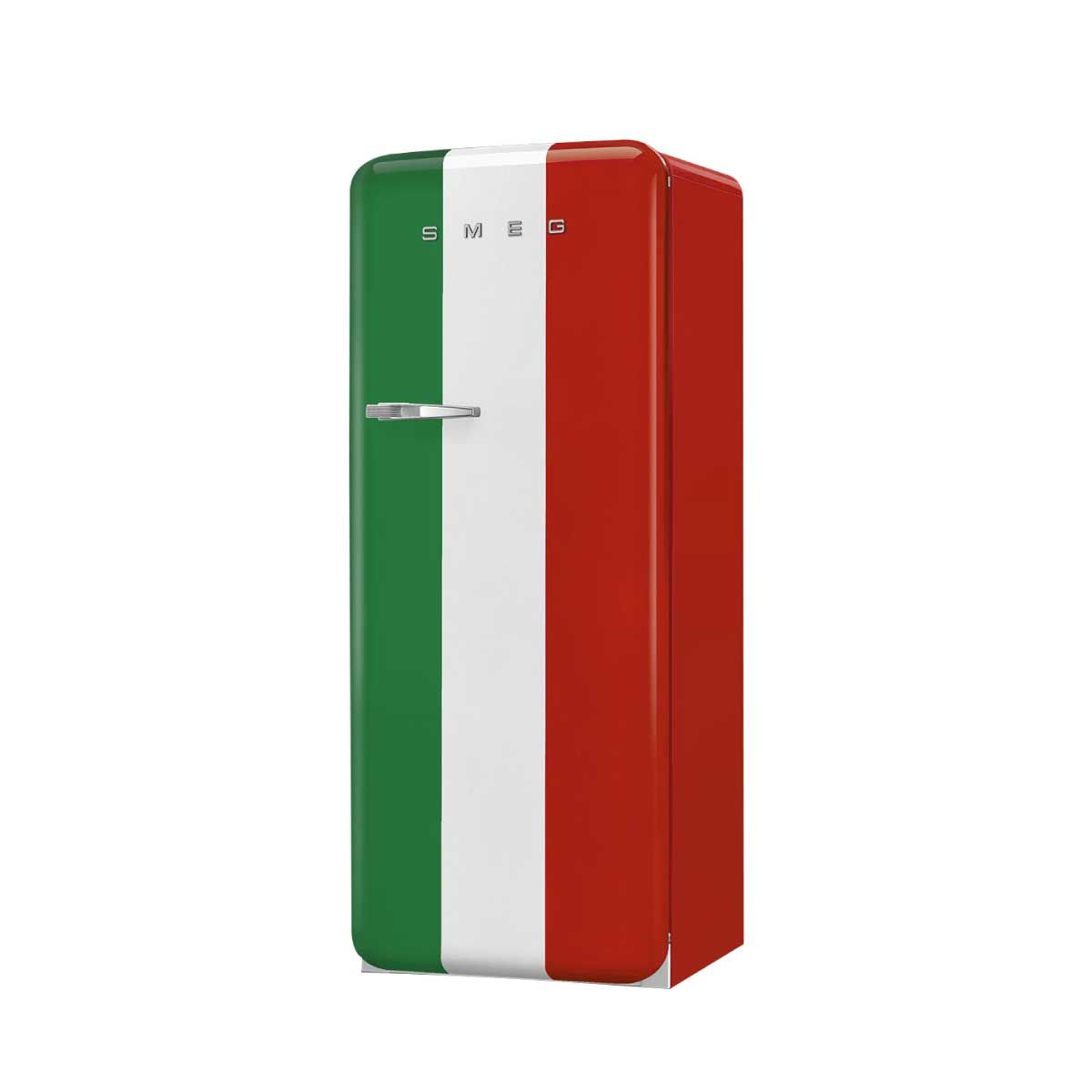 SMEG ตู้เย็น 1 ประตู 9.93 Q สไตล์ 50 Retro Aesthetic รุ่น FAB28RDIT5 ลายธงชาติอิตาลี