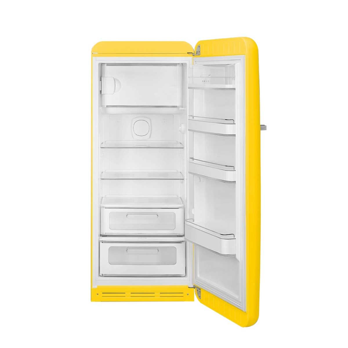 SMEG ตู้เย็น 1 ประตู 9.93 Q. สไตล์ 50 Retro Aesthetic รุ่น FAB28RYW5 สีเหลือง