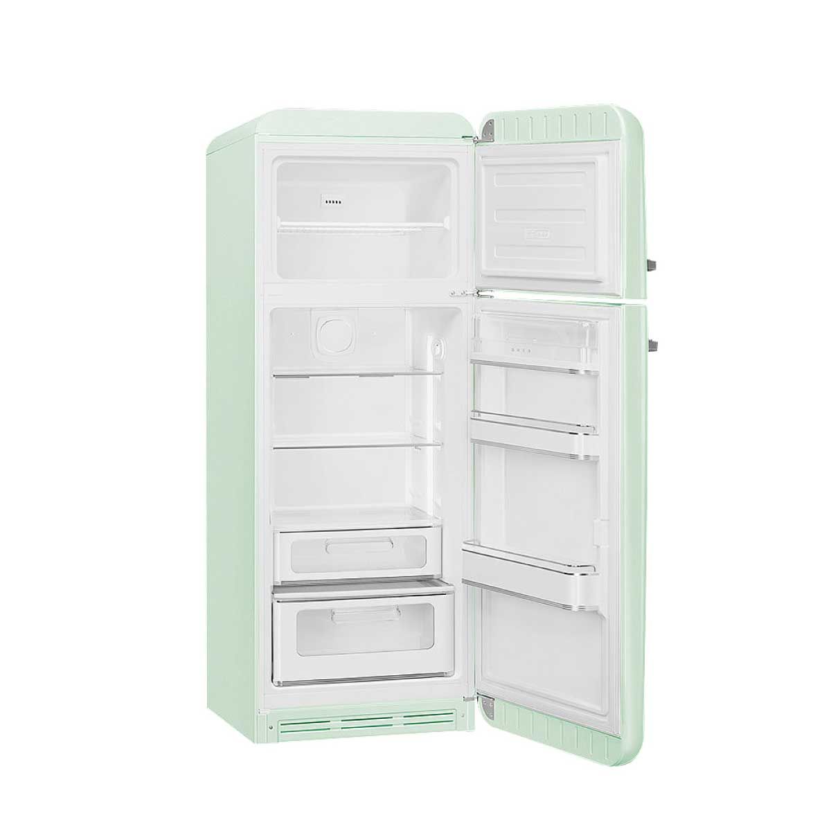 SMEG ตู้เย็น 2 ประตู 10.38 Q.สไตล์ 50  Retro รุ่น FAB30RPG5 สีเขียวพาสเทล